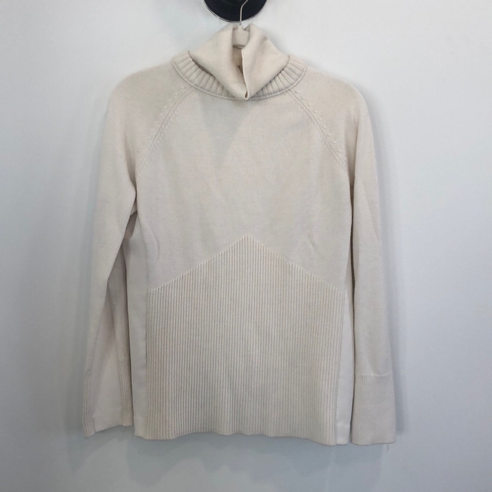 White Athleta Sweater